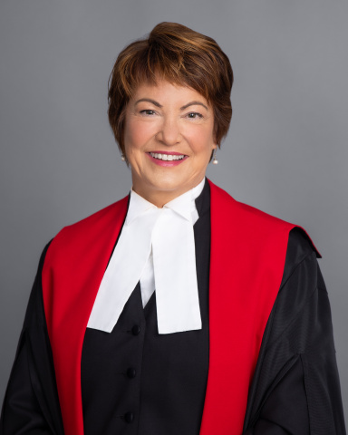 A portrait of the Honourable C. LouAnn Chiasson, a Justice of the Supreme Court of Nova Scotia