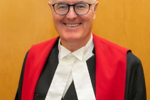 A portrait of the Honourable Peter Rosinski, Justice of the Supreme Court of Nova Scotia