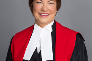 A portrait of the Honourable C. LouAnn Chiasson, a Justice of the Supreme Court of Nova Scotia